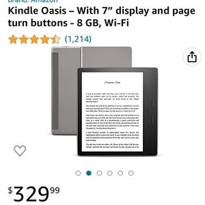 Kindle Oasis- Perfect Condition.